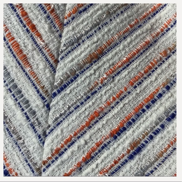 TOMMY HILFIGER | BIAS STRIPE V-NECK A-LINE DRESS - Picture 6 of 8